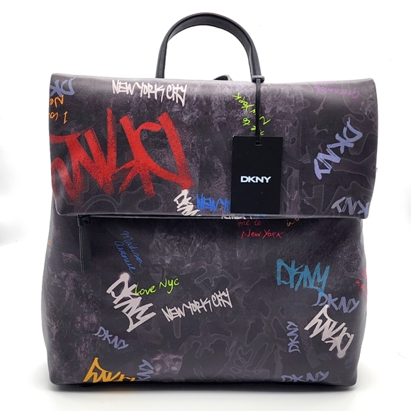 DKNY Tilly Flap Backpack NWT - Picture 1 of 6